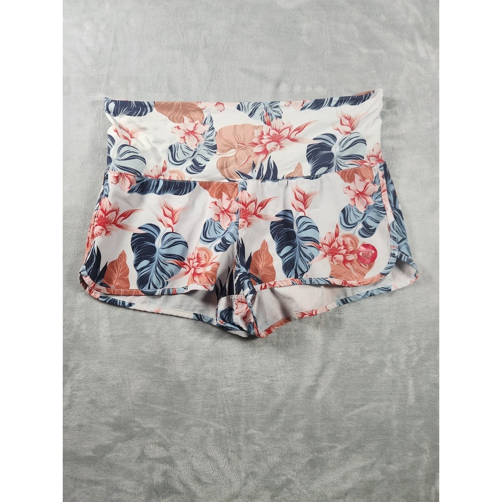 ROXY‎ FLORAL PRINTED ENDLESS SUMMER BOARD SHORTS SIZE M